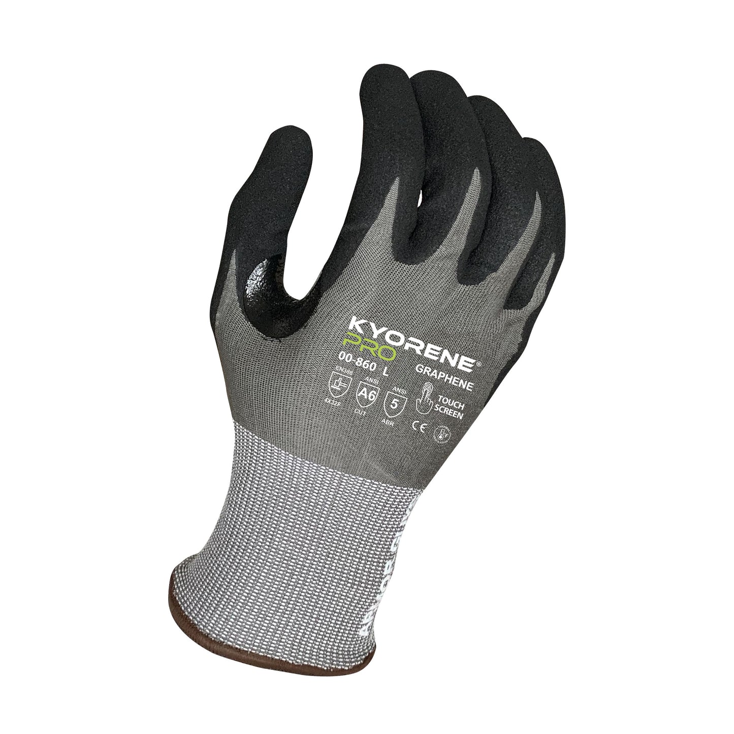 00-860 Kyorene® Pro Gloves – ANSI A6 Cut Resistance, Thermal Comfort, Odor Neutralization