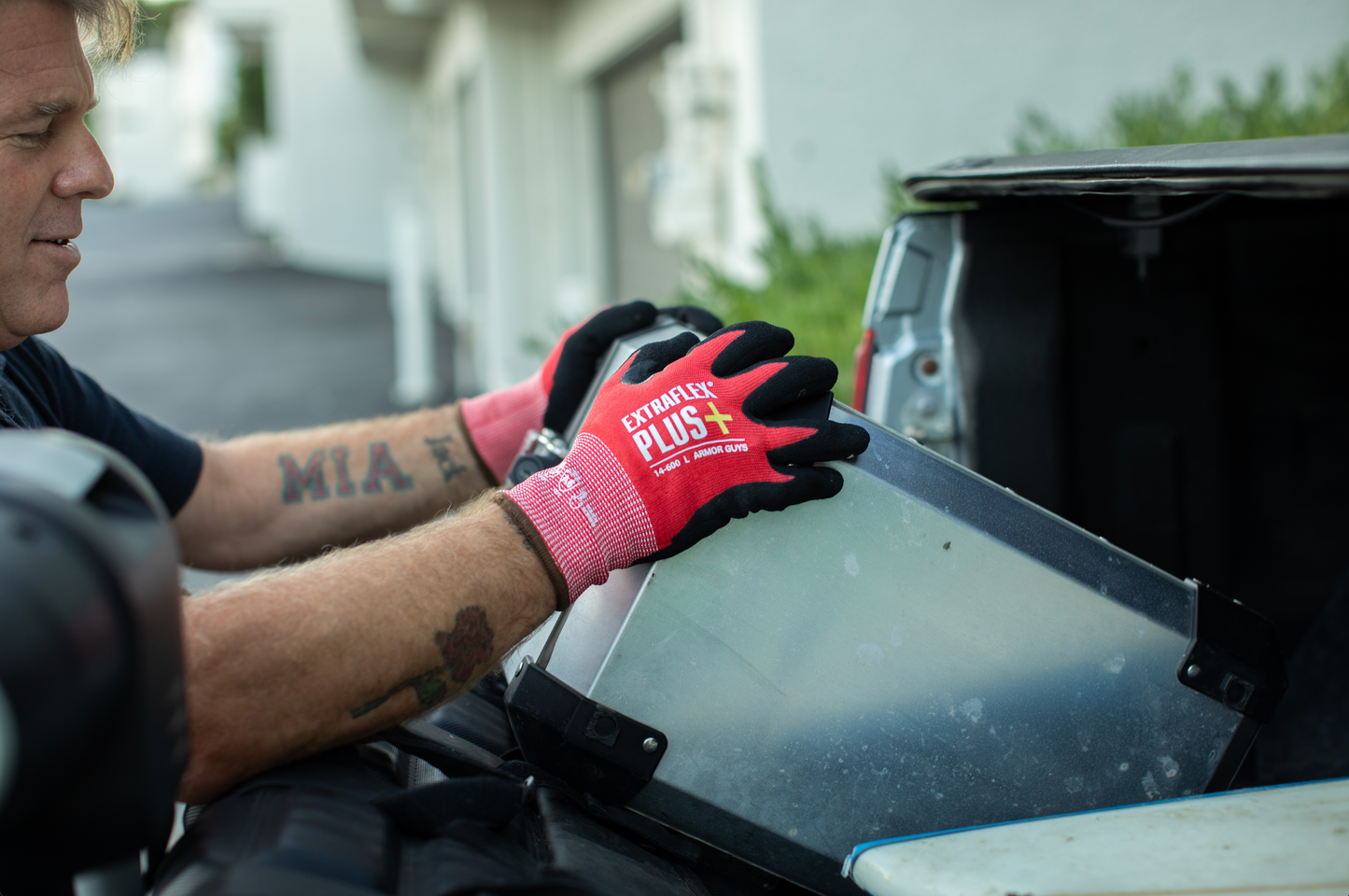 14-600 Extraflex® Plus Gloves – ANSI A6 Cut Resistance, Oil Grip, Reinforced Thumb, Touchscreen Compatible