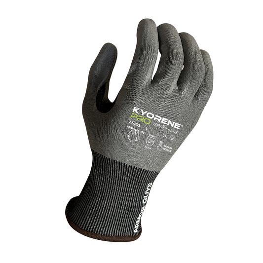 21-893 Kyorene® Pro Work Gloves – Touchscreen, Graphene-Enhanced A9 Liner, Polyurethane Palm Coating