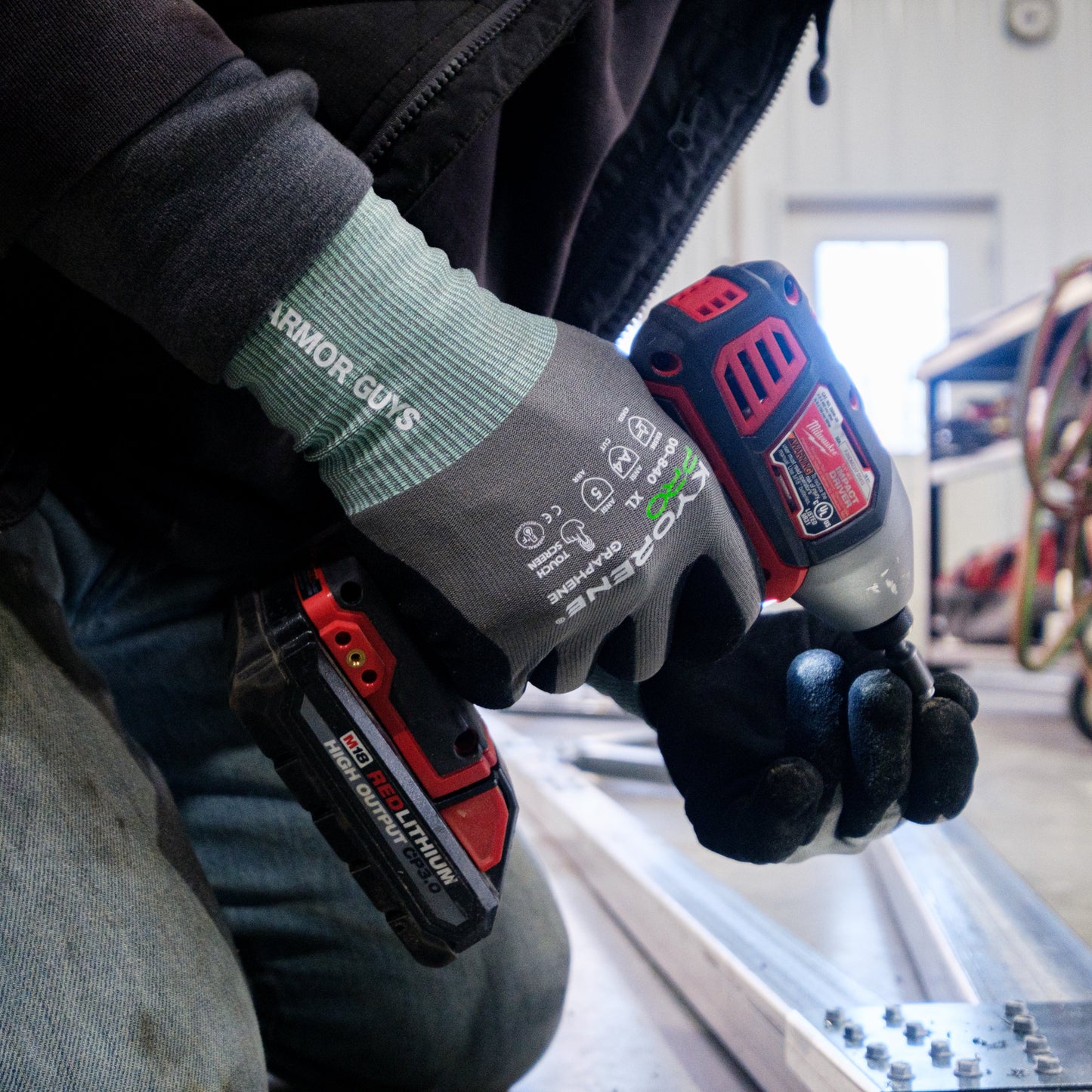 00-849 Kyorene® Pro Winter Gloves – Thermal Lined, ANSI A4 Cut Resistance, Cold Storage
